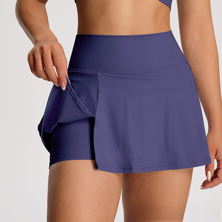 Conjunto Yoga Mujer Bra Asimétrico + Falda Deportiva Tela Quick-Dry S-XL | Women Yoga Set Bra & Skirt