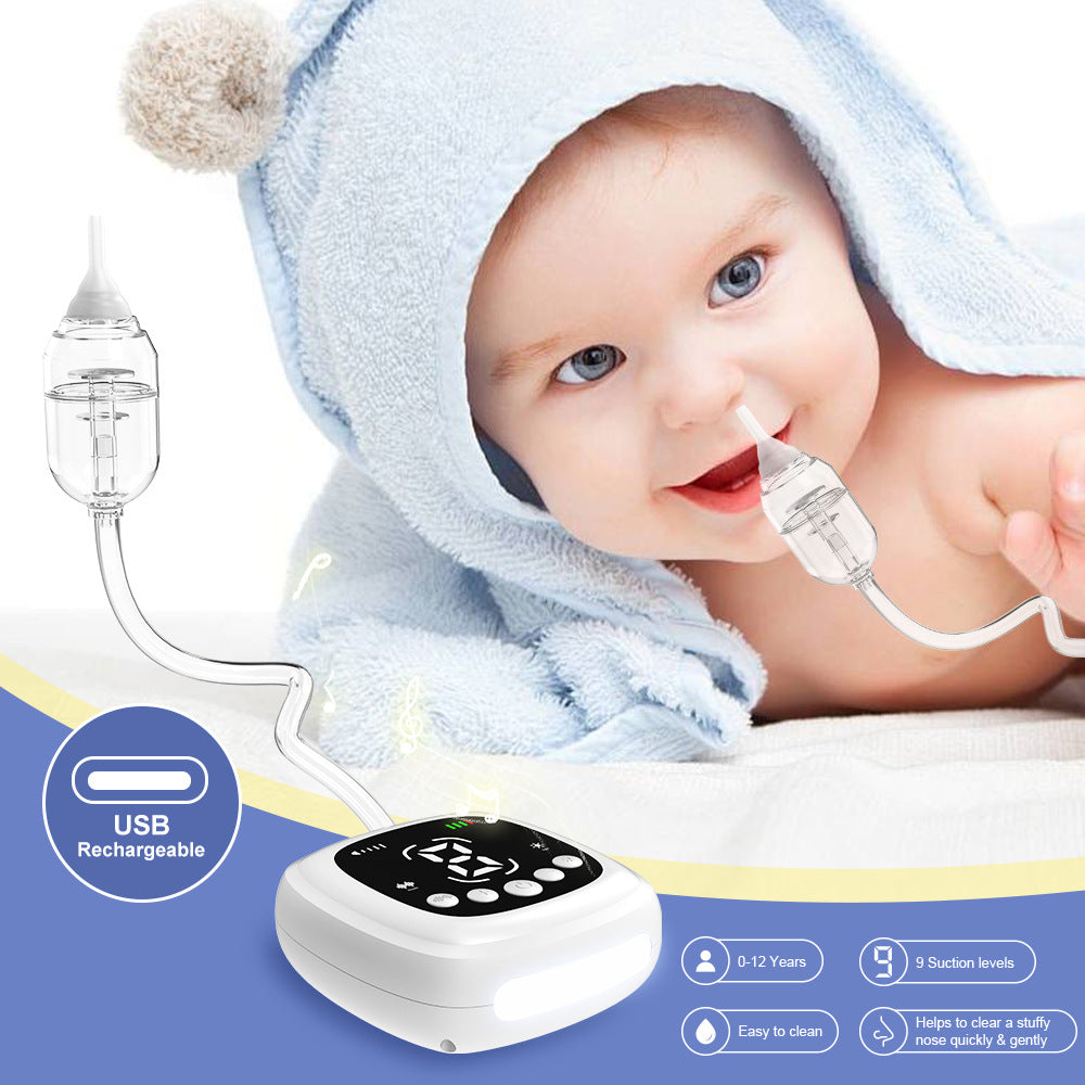 ALTSON Aspirador Nasal Eléctrico para Bebés — Limpieza Profunda de Cavidad Nasal