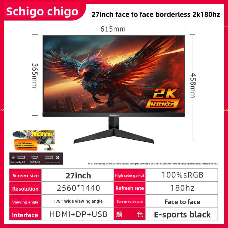 Monitor de Computadora IPS – Plano y Curvo | 20" a 27" | FHD 2K 4K | 60Hz a 240Hz