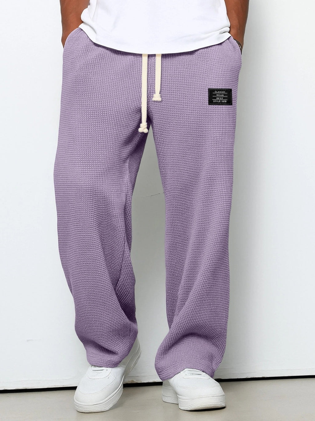 Pantalones Casuales de Pierna Recta | Tela Elástica | 8 Colores | Tallas M-XXXL