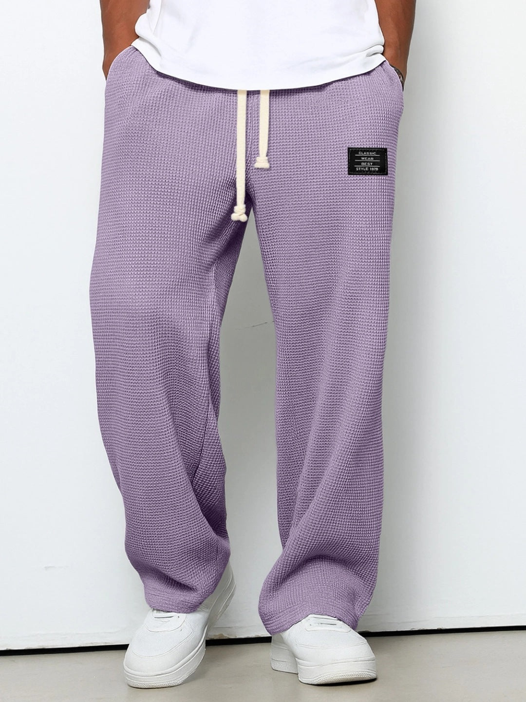 Pantalones Casuales de Pierna Recta | Tela Elástica | 8 Colores | Tallas M-XXXL