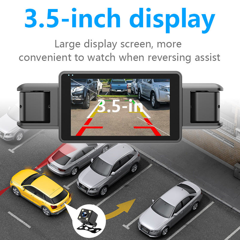 4-Camera WiFi Dash Cam | 2K Night Vision + Parking Monitor