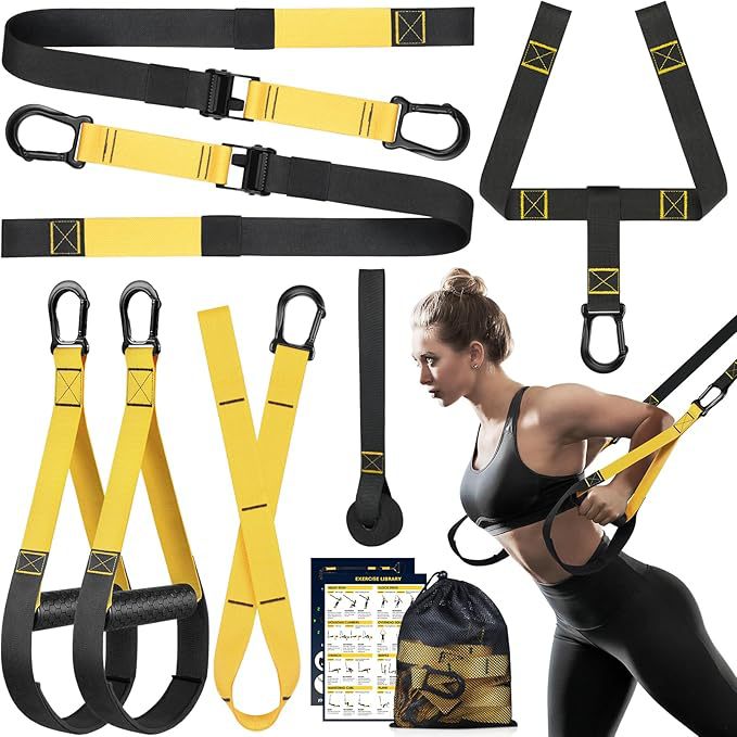 Cinturón de Entrenamiento en Suspensión — Full Body Resistance Workout
