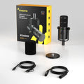 MAONO PD400X USB/XLR Dynamic Microphone | Large Diaphragm | Cardioid | 24-bit | Podcast & Streaming