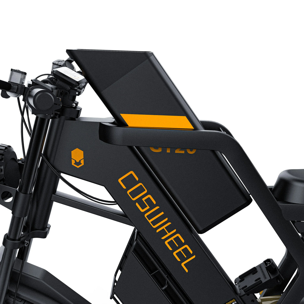 Coswheel GT20 E-Bike | 1500W/2000W/3000W | 60V 25Ah | Fat Tire 20x4.0 | 93 Millas | Shimano 7v | CE UL FCC | Off-Road