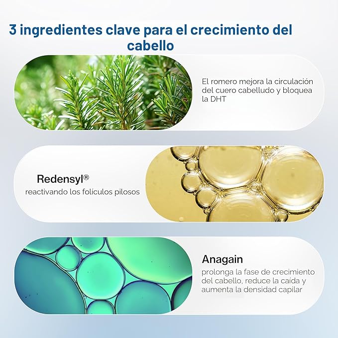 Suero de Romero para Crecimiento Capilar | 25ml