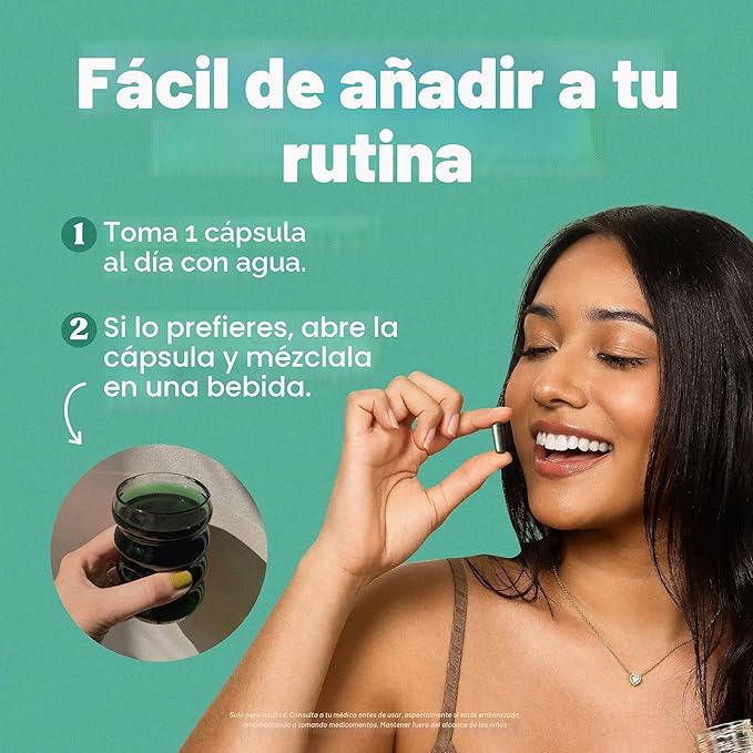 Body Magic Cápsulas de Clorofila – Desintoxicación, Digestión y Control de Olor