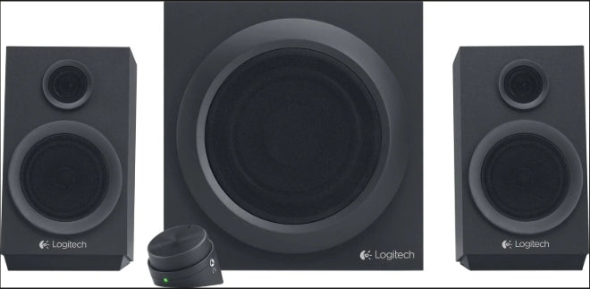 Parlantes Multimedia Logitech Z333 2.1 con Subwoofer 80W