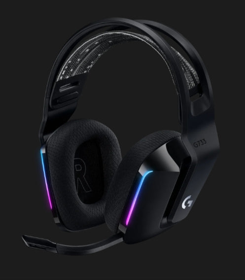 Audífonos Gaming Inalámbricos Logitech G733 Lightspeed Negro RGB
