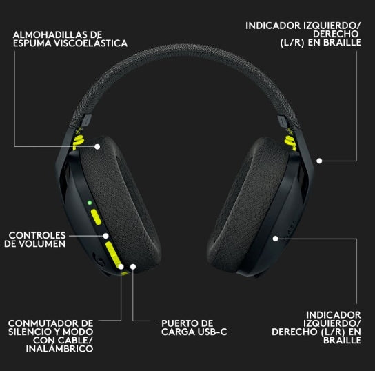 Audífonos Inalámbricos Logitech H800 con Micrófono Bluetooth