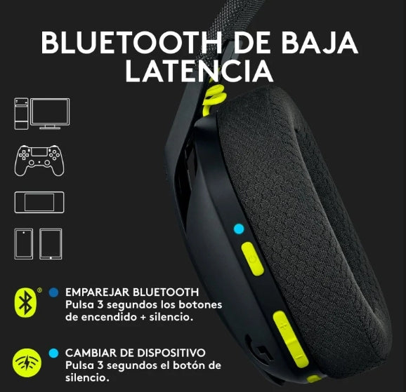 Audífonos Inalámbricos Logitech H800 con Micrófono Bluetooth