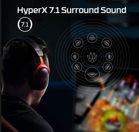 Audífonos Gaming HyperX Cloud II con Micrófono