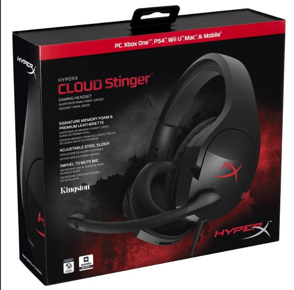 Audífonos Gaming HyperX Cloud Stinger con Micrófono