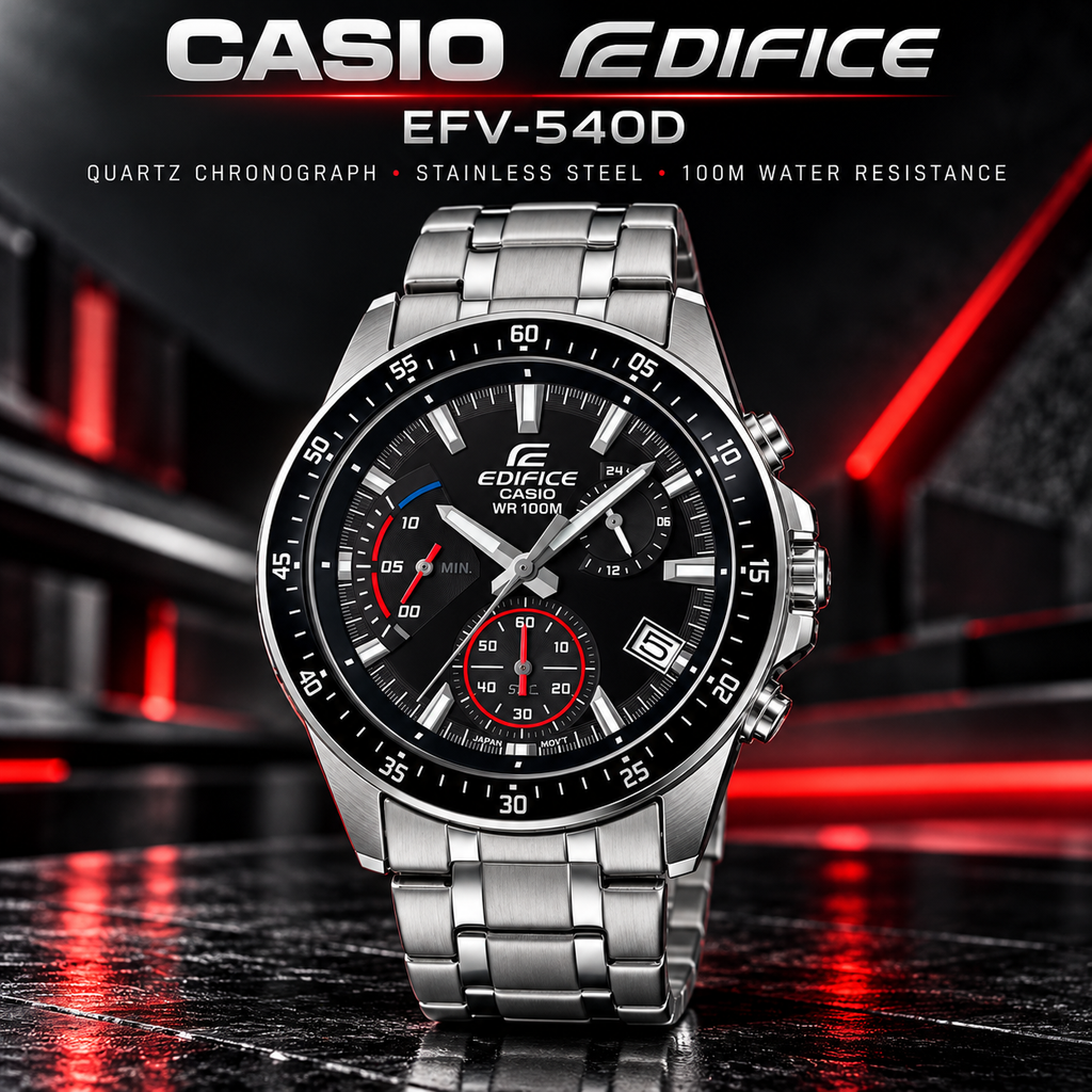 Casio EFV-540D-1AVUDF | Quartz Chronograph | Men's Watch
