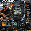 Casio WS-1700H-1A | Digital Alarm & Calendar | Men's Watch