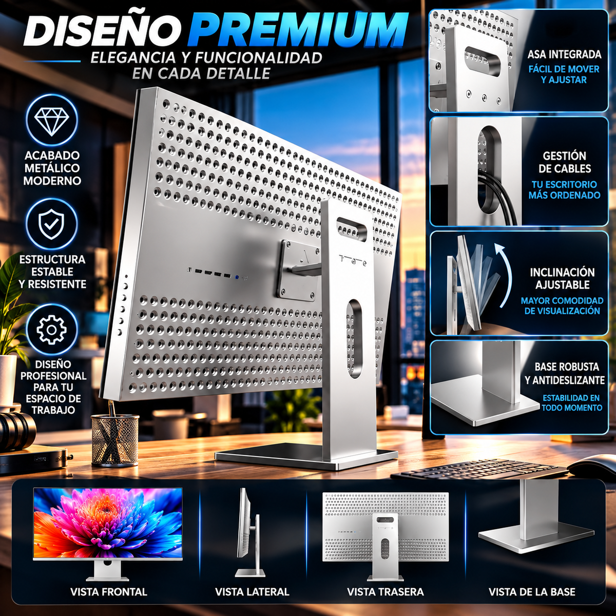27-Inch 4K 75Hz IPS Monitor | Monitor IPS 4K de 27 pulgadas