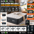 Inflatable Air Mattress with Built-in Pump | Twin & Queen Heights