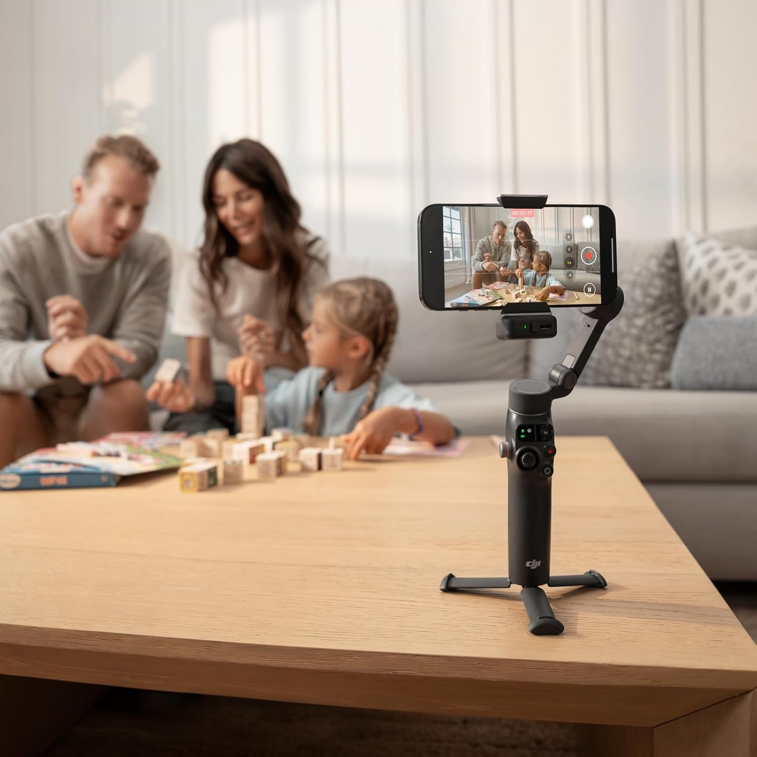 DJI Osmo Mobile 8 Advanced Tracking Combo – Gimbal Estabilizador para Teléfono