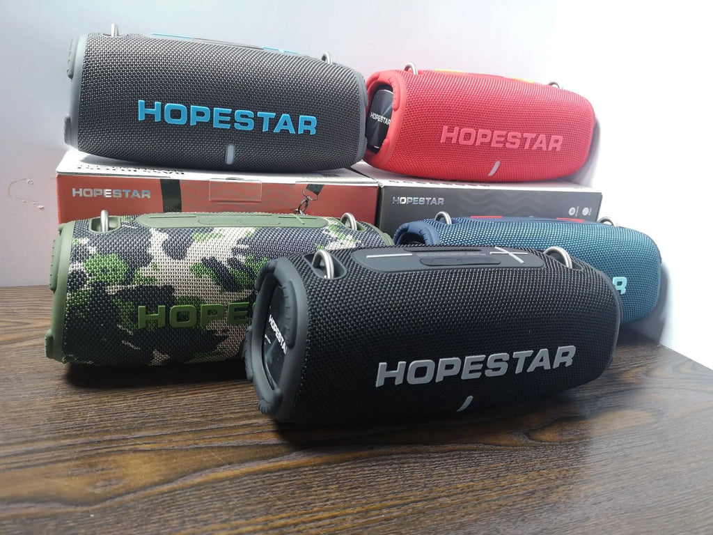 HOPESTAR H50 | Bocina Bluetooth Portátil 40W | Impermeable TWS Radio FM