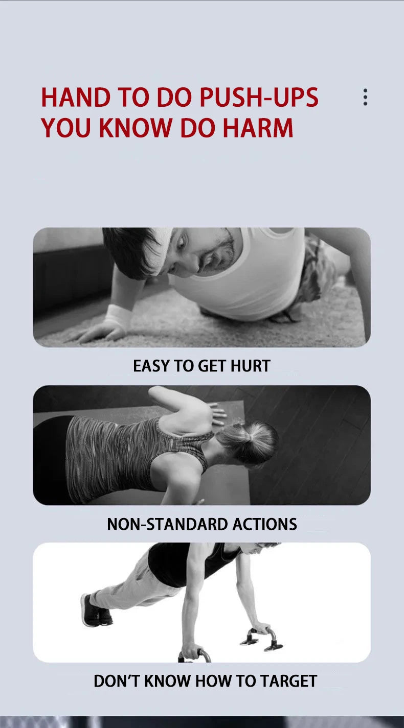 LINGPENG Push-Up Board | Foldable Multi-Position Design | Home Strength Training