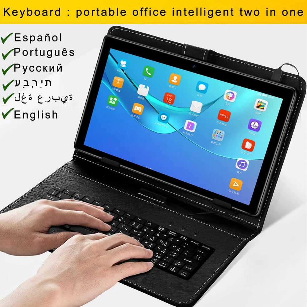 Tablet BDF S10 10.1" | Android 13 | 6GB RAM + 128GB | 4G LTE | Octa-Core | 5000mAh | IPS 1280x800