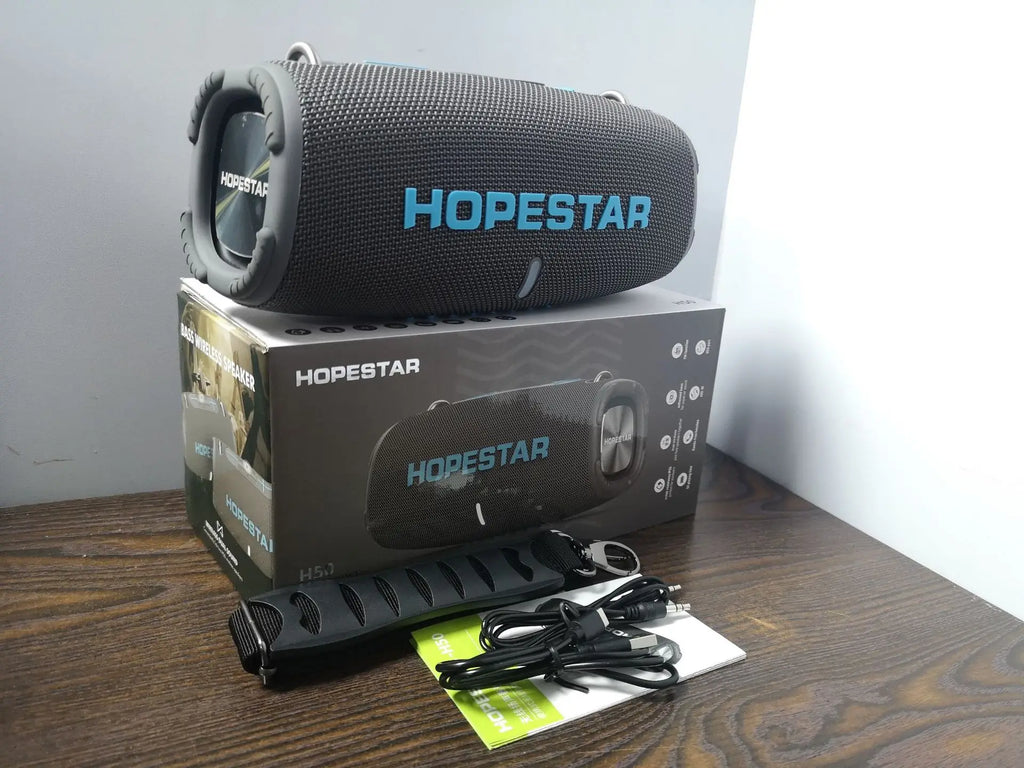 HOPESTAR H50 | Bocina Bluetooth Portátil 40W | Impermeable TWS Radio FM