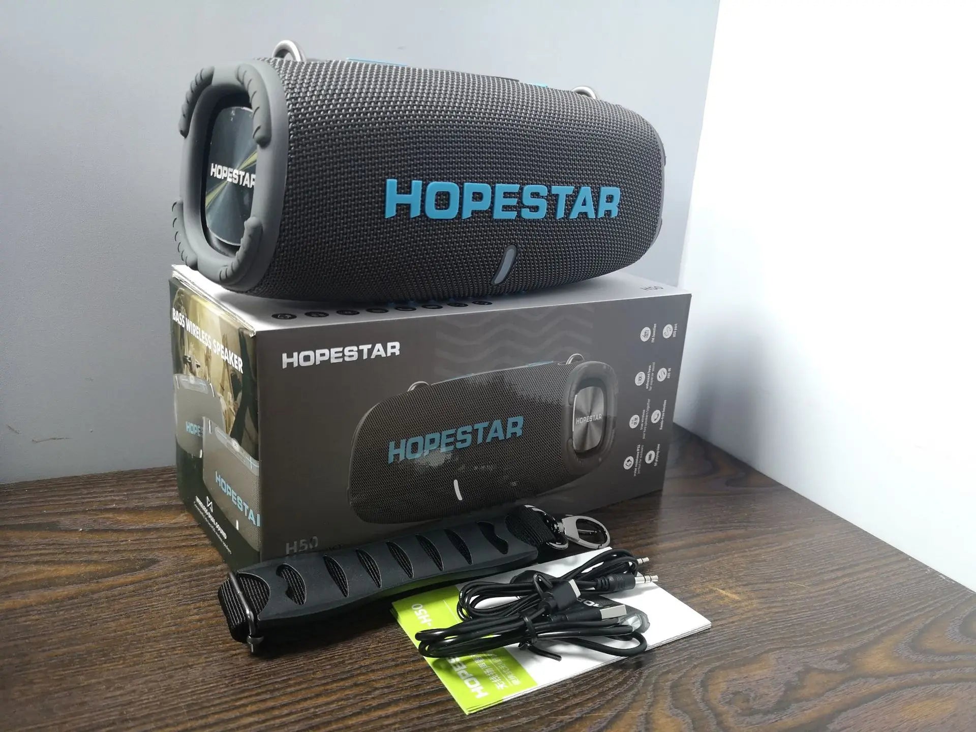 HOPESTAR H50 | Bocina Bluetooth Portátil 40W | Impermeable TWS Radio FM