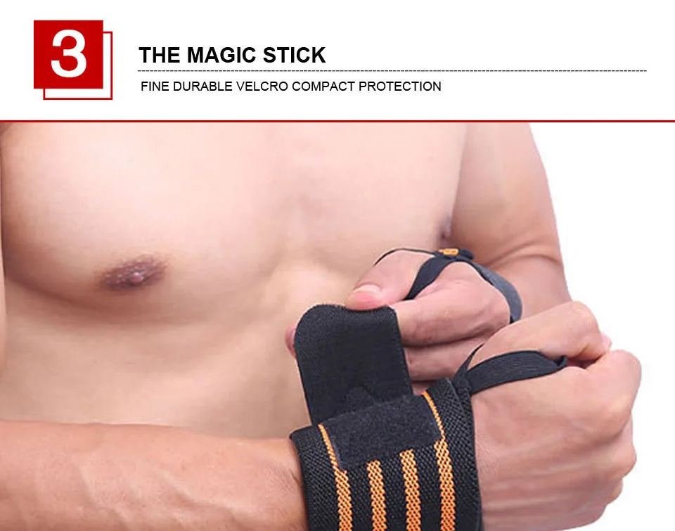 AOLIKES Weightlifting Wrist Wraps | Professional Support & Thumb Loop | Powerlifting & Gym