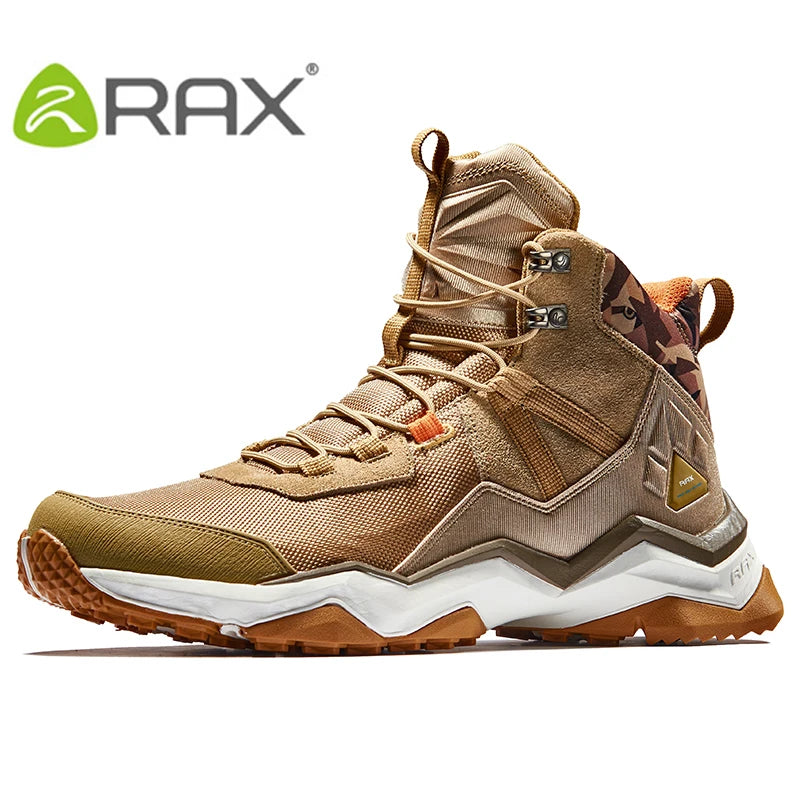 RAX Men's Hiking Shoes | EVA Insole & Rubber Sole | Outdoor Walking