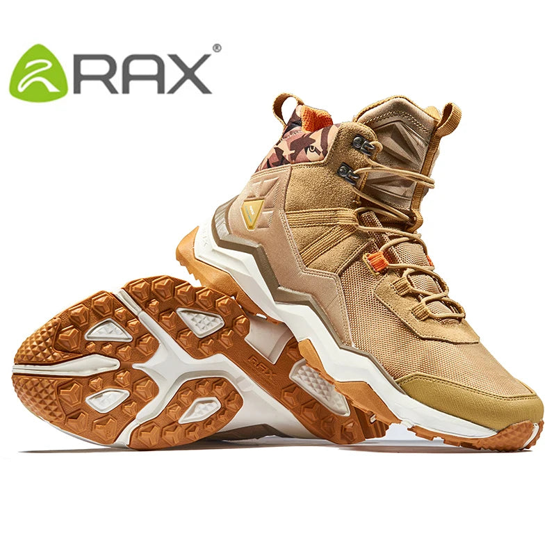 RAX Men's Hiking Shoes | EVA Insole & Rubber Sole | Outdoor Walking