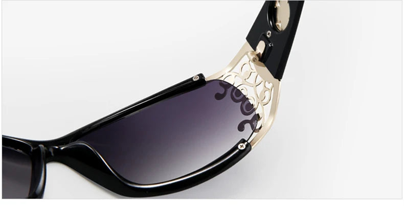 PARZIN Gafas de Sol Polarizadas para Mujer | Marco Hueco Vintage | Modelo PZ18