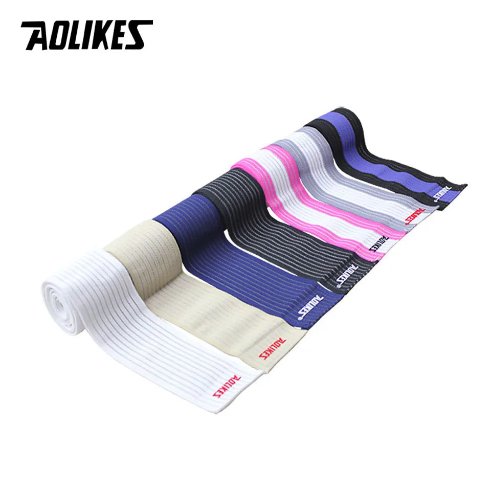 Elastic Wrist Brace & Support Bandage | Gym, Sports & Carpal Tunnel Relief | 7 Colors