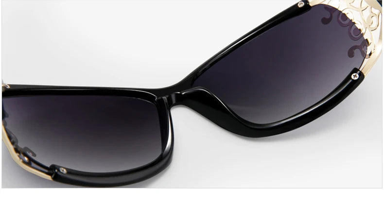 PARZIN Gafas de Sol Polarizadas para Mujer | Marco Hueco Vintage | Modelo PZ18