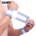 Elastic Wrist Brace & Support Bandage | Gym, Sports & Carpal Tunnel Relief | 7 Colors