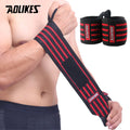AOLIKES Weightlifting Wrist Wraps | Professional Support & Thumb Loop | Powerlifting & Gym
