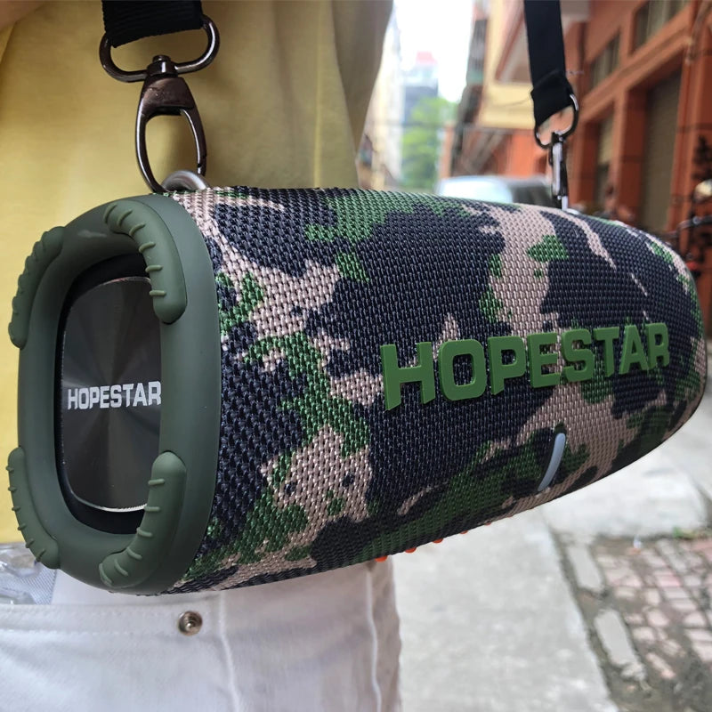 HOPESTAR H50 | Bocina Bluetooth Portátil 40W | Impermeable TWS Radio FM
