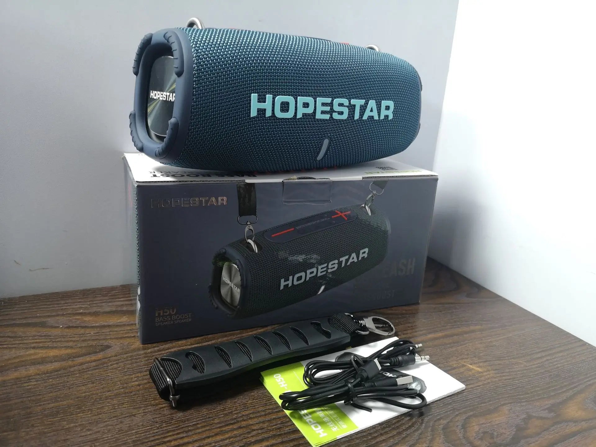 HOPESTAR H50 | Bocina Bluetooth Portátil 40W | Impermeable TWS Radio FM