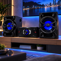Hi-Fi Karaoke Music System | USB, FM & AUX | Sistema de Audio