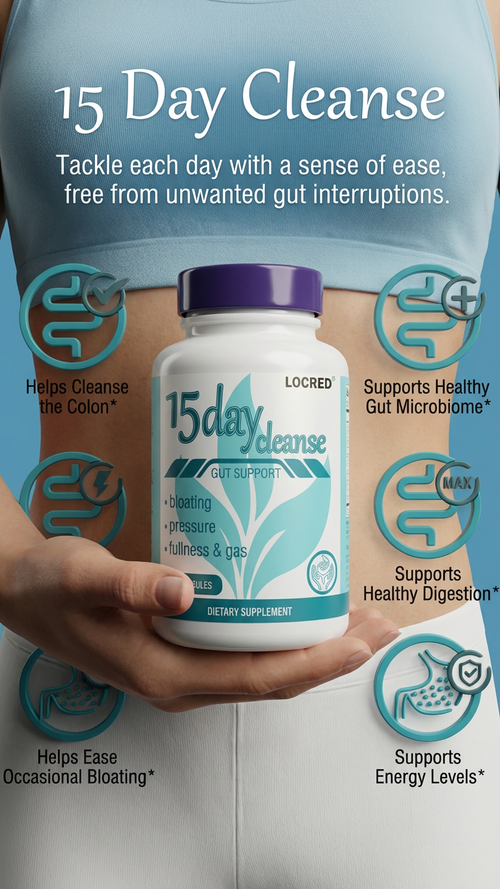 15 Day Cleanse - Gut & Colon Support | 30 Capsules