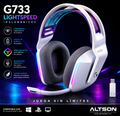 Audífonos Gaming Inalámbricos Logitech G733 Lightspeed Blanco