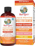 MaryRuth Organics Multivitamínico Líquido | Biotina 10,000 mcg, Cabello, Piel y Uñas