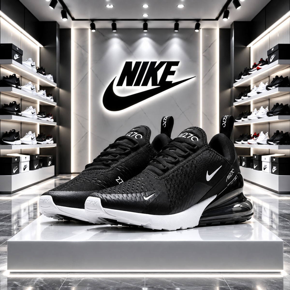 Nike Air Max 270 | Low-Top Casual Sneakers | Women