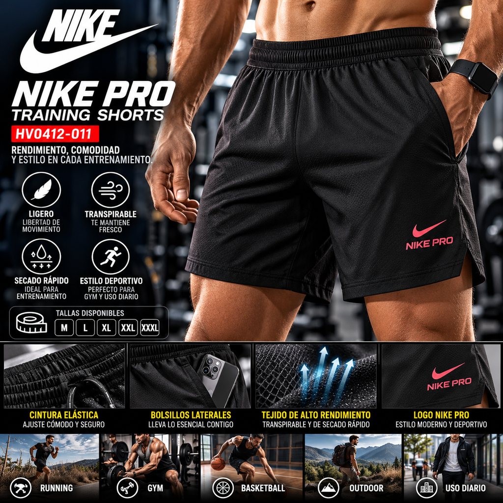 Nike HV0412-011 | Men's Training Shorts | Sportswear
