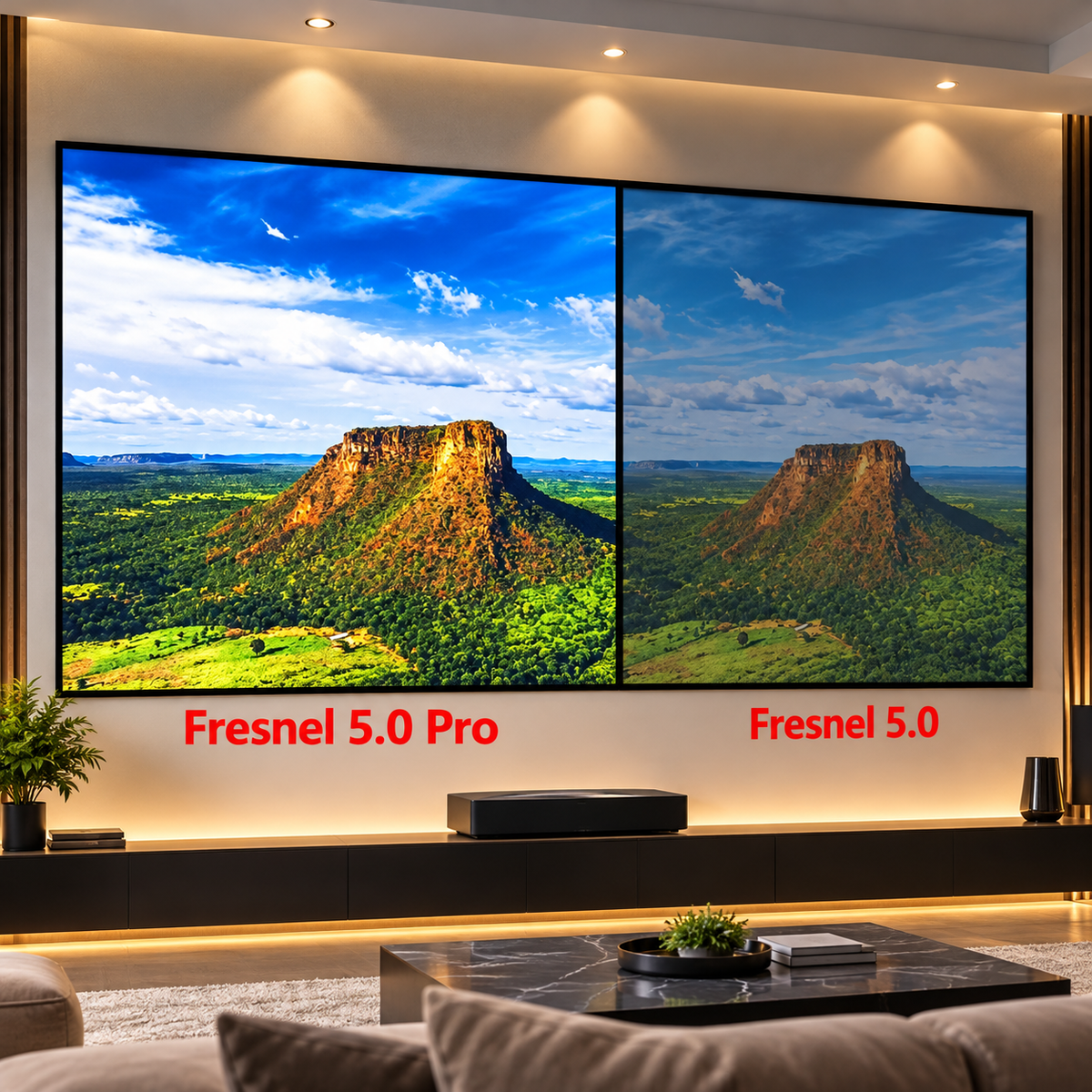 Yinzam Fresnel ALR Screen | 80–120 Inch 16:9 | UST or Long Throw