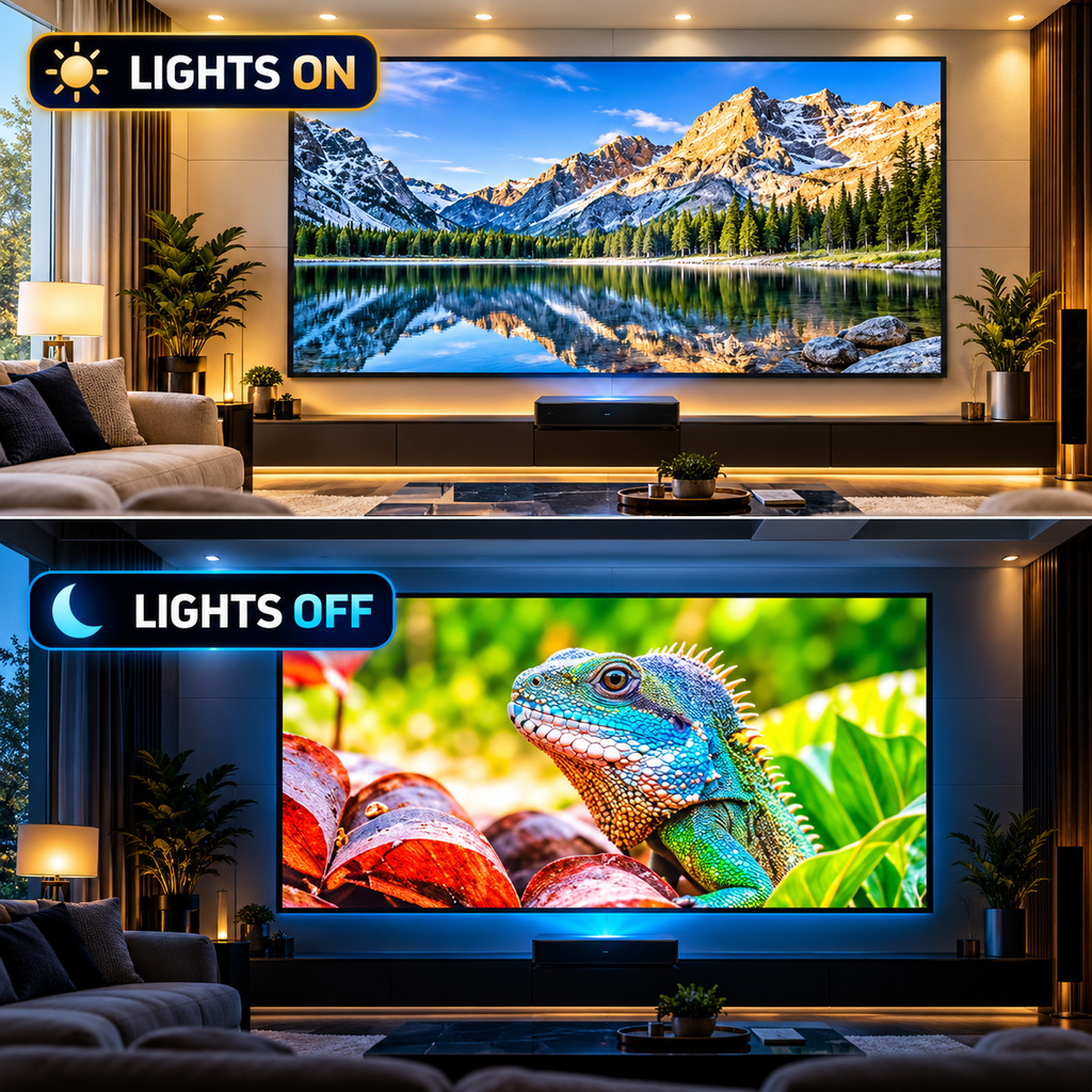 Yinzam Fresnel ALR Screen | 80–120 Inch 16:9 | UST or Long Throw