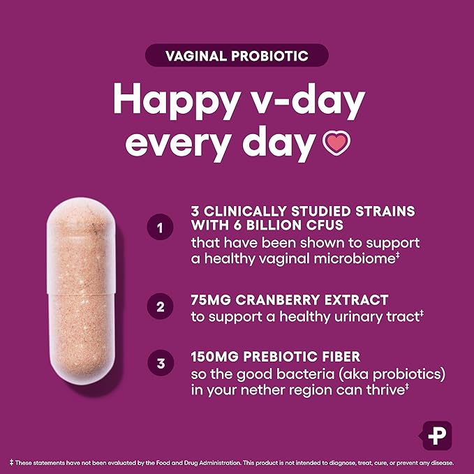 Physician's CHOICE Probióticos vaginales para mujeres