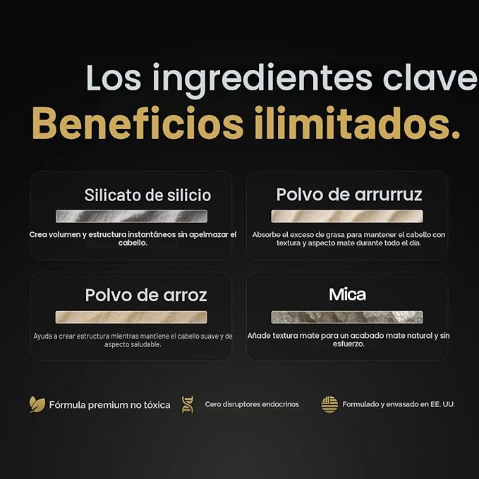 ALTSON Spray de Peinado en Polvo – Fijación Fuerte y Volumen Instantáneo
