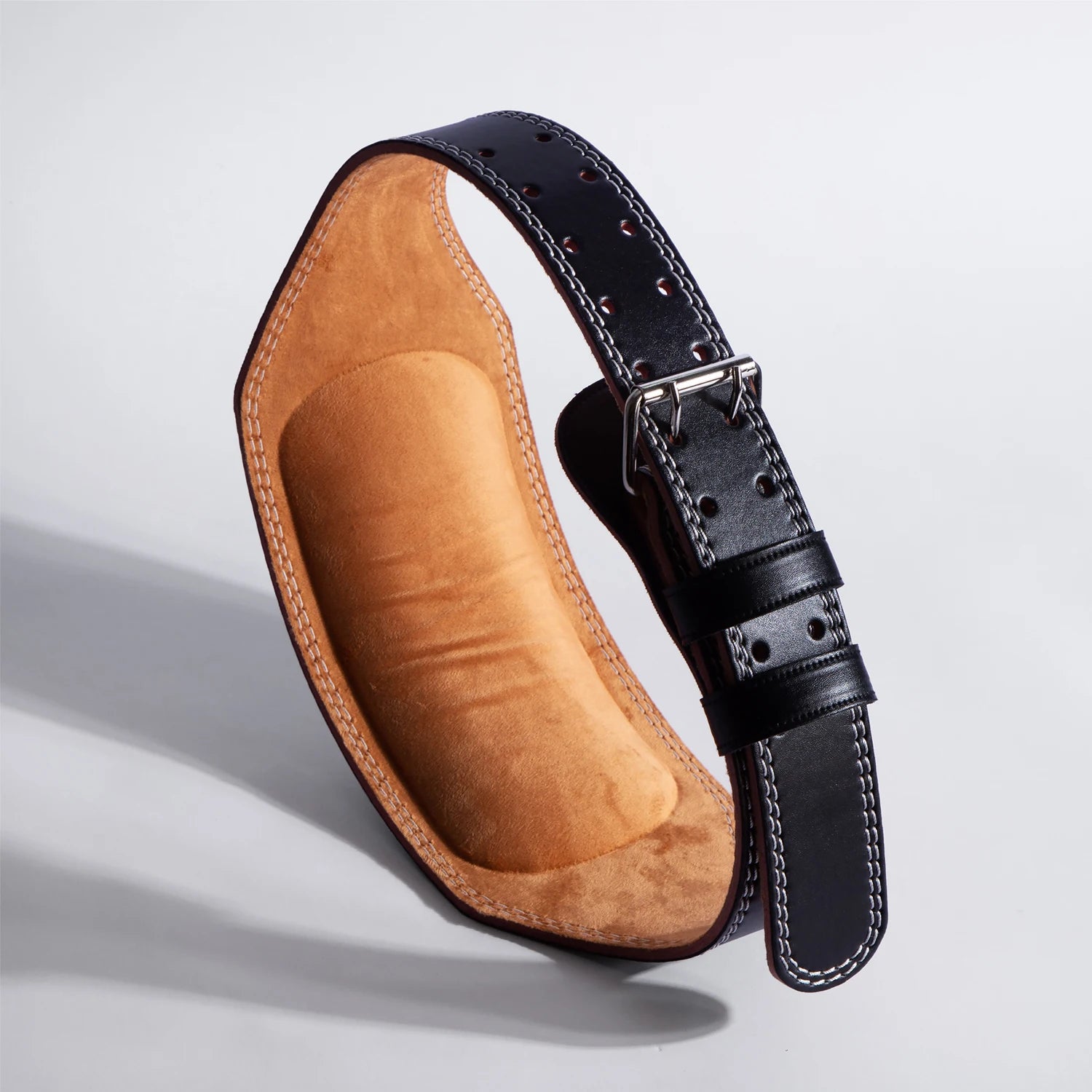 Weightlifting Belt PU & Cow Leather | Waist Support for Powerlifting & Strength Training