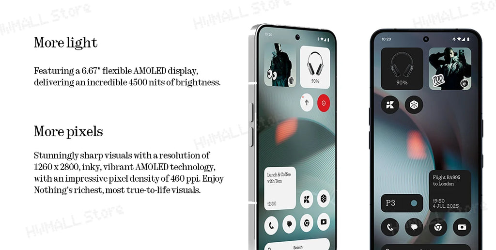 Nothing Phone (3) | 50MP Cameras & 120Hz AMOLED | 5G Android Smartphone