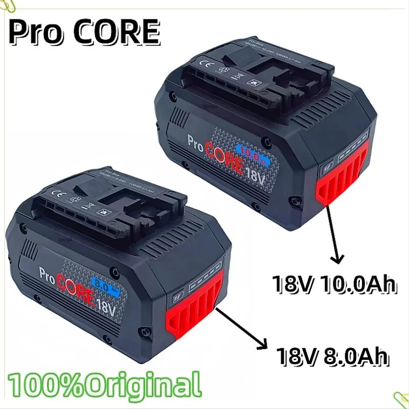 Bosch-Compatible 18V 8Ah/10Ah Batteries & Charger | BAT609/BAT618